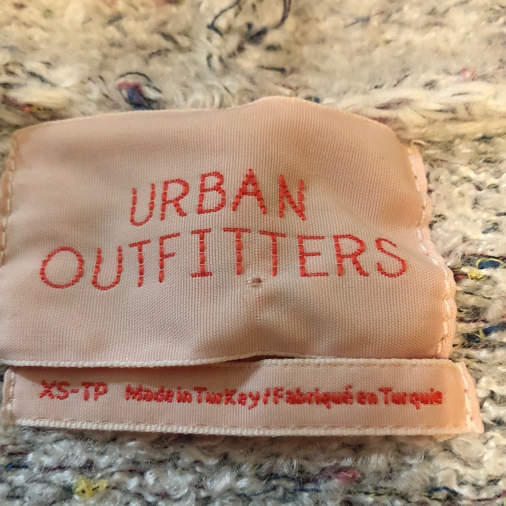 Urban Outfitters Speckled Light Grey Cardigan xs - Picture 2 of 5